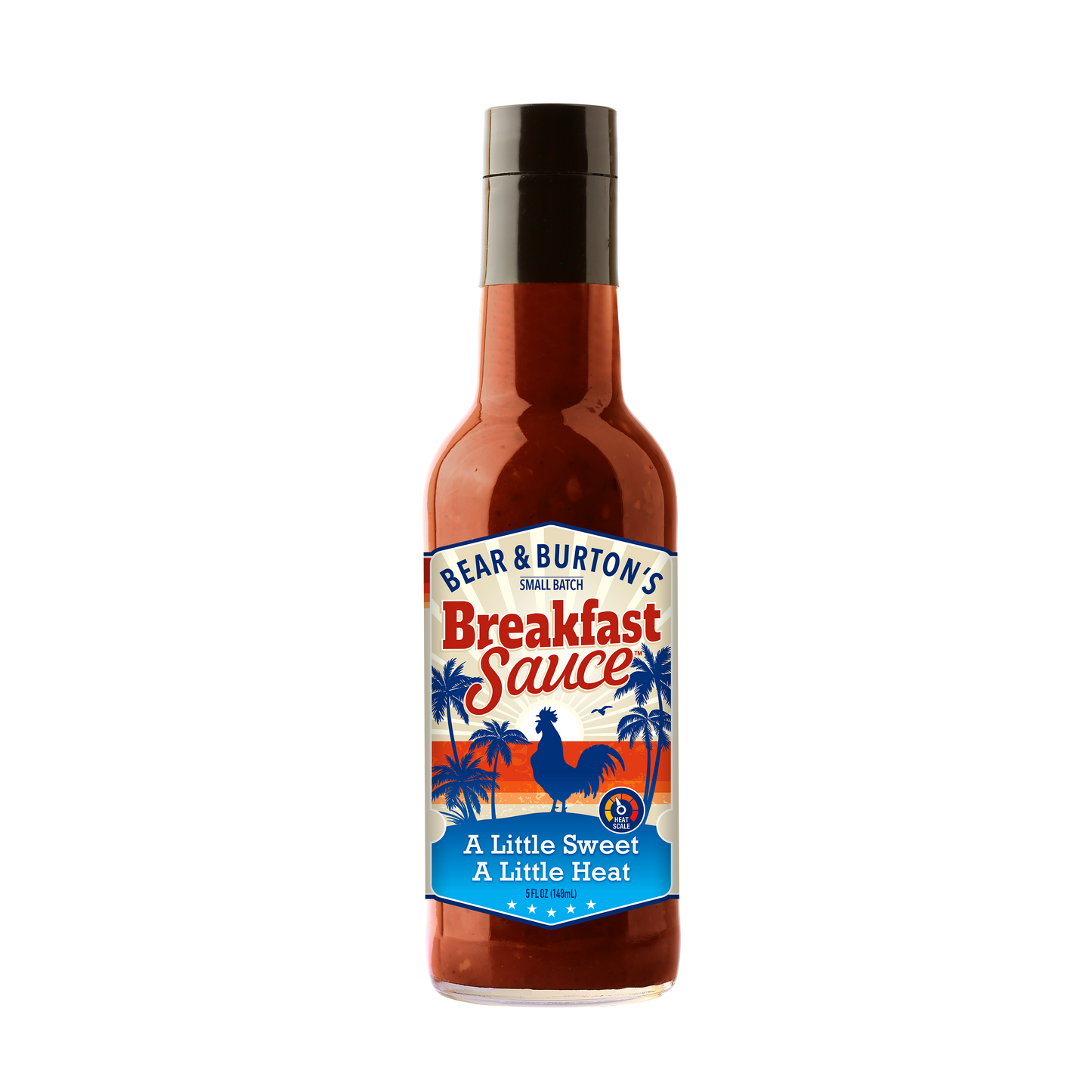 Bear & Burton's Breakfast Sauce 5oz Bottles (12 Pack)