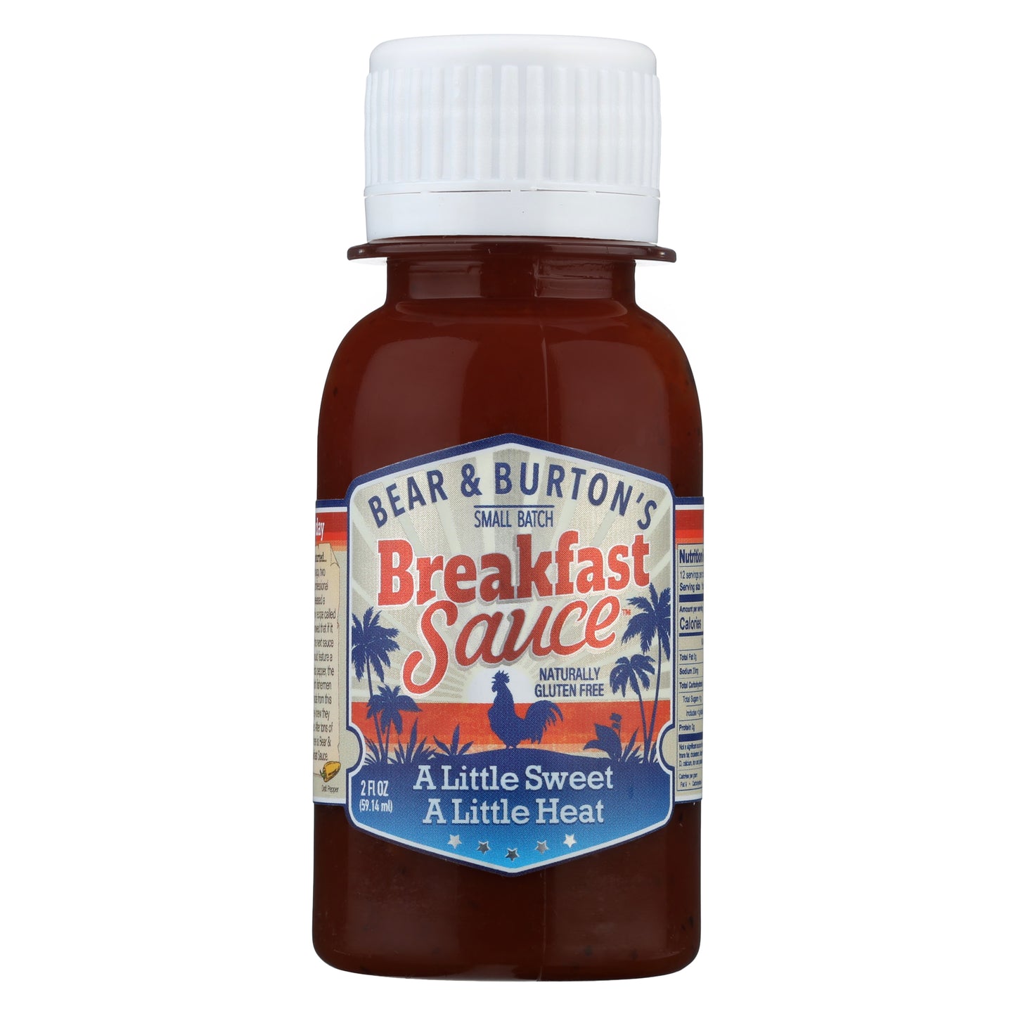 Case of Bear & Burton's Breakfast Sauce 2oz Mini Bottles