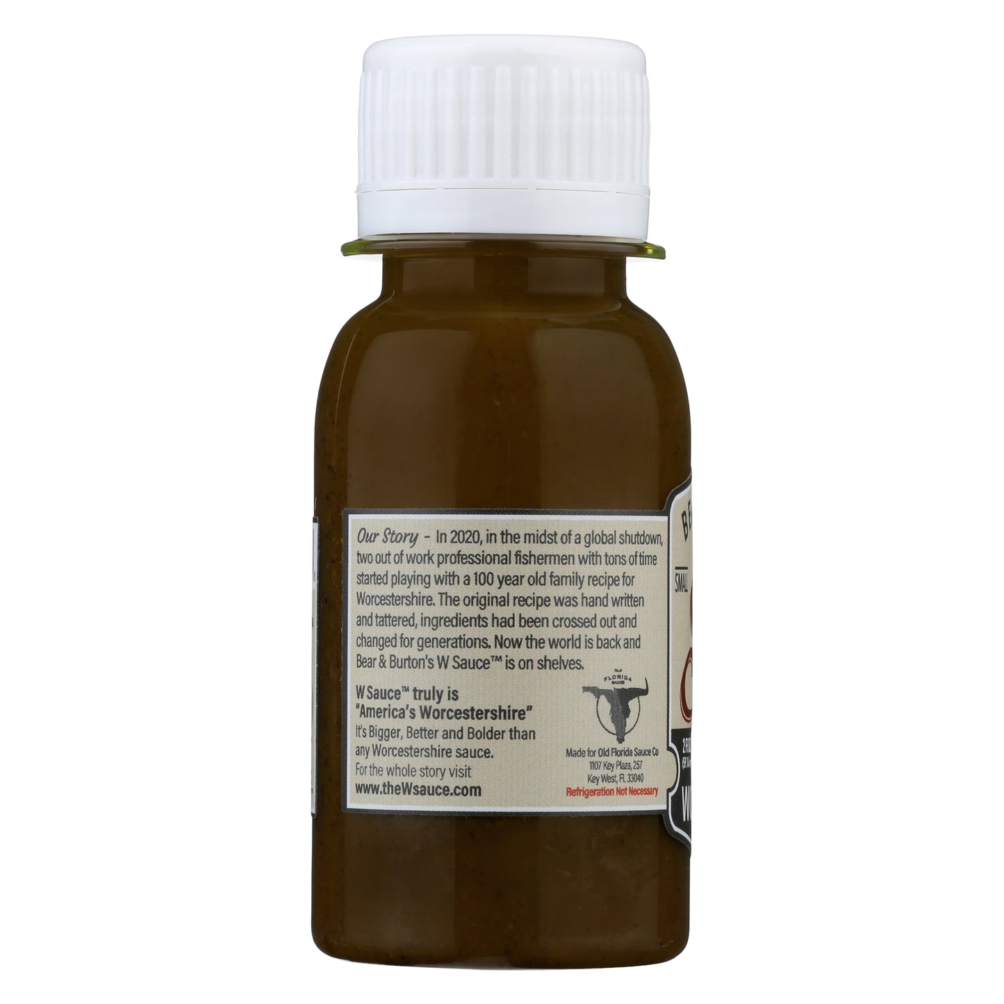 Case of Bear & Burton's W Sauce 2oz Mini Bottles