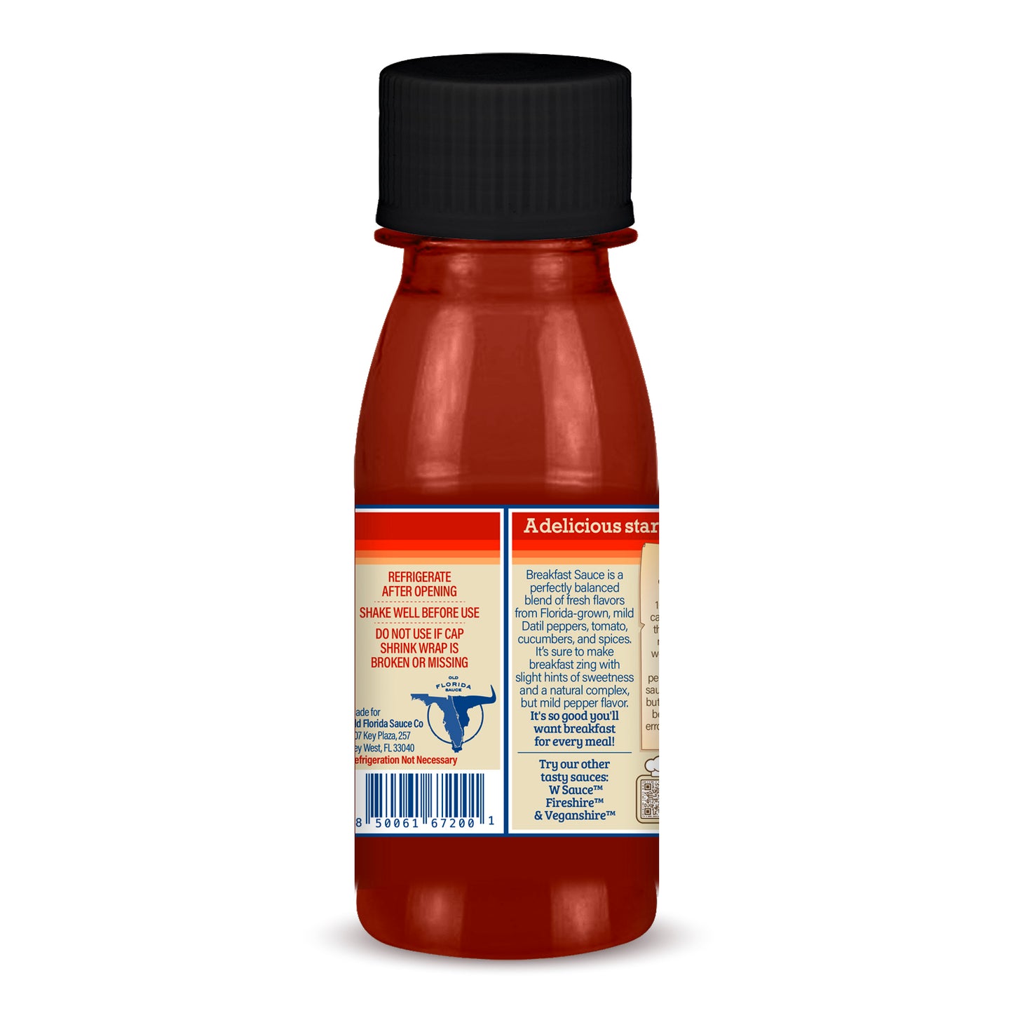 Case of Bear & Burton's Breakfast Sauce 2oz Mini Bottles