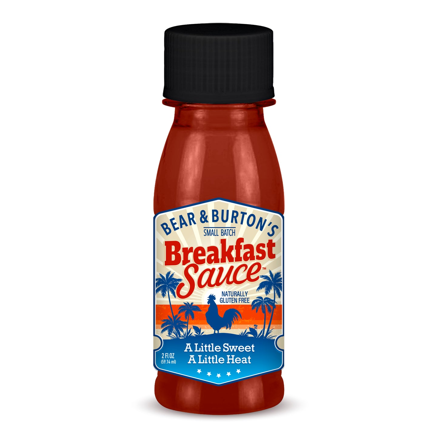Case of Bear & Burton's Breakfast Sauce 2oz Mini Bottles