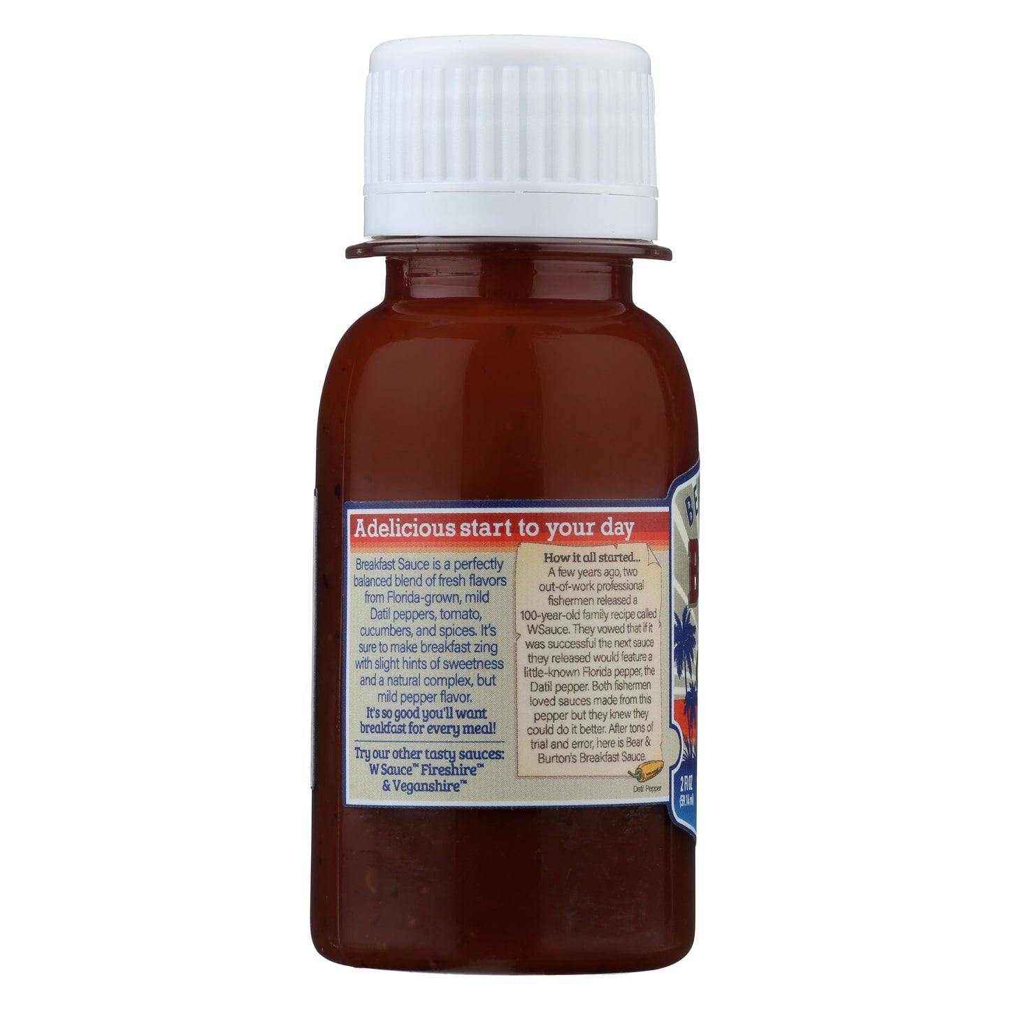 Case of Bear & Burton's Breakfast Sauce 2oz Mini Bottles