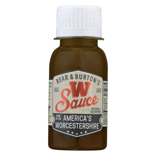 Case of Bear & Burton's W Sauce 2oz Mini Bottles