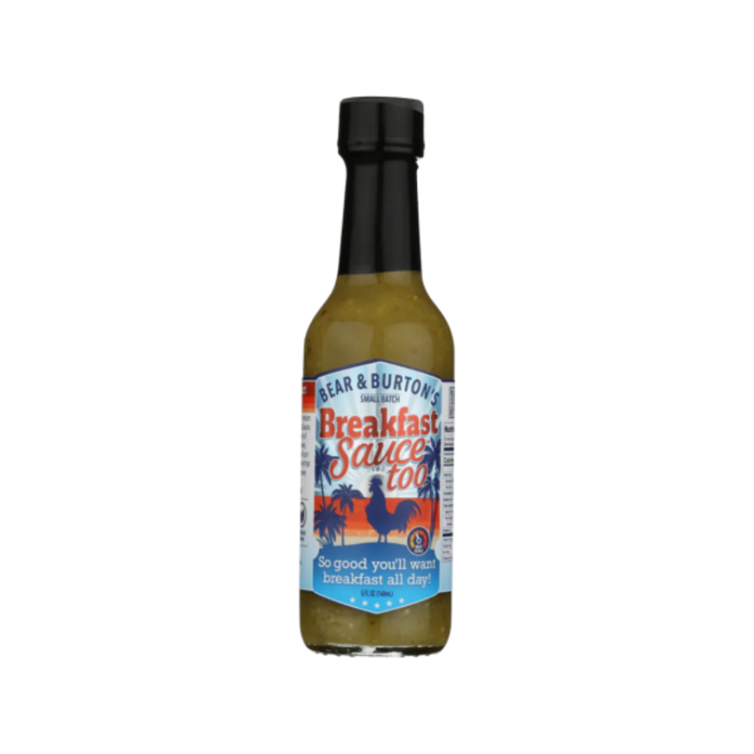 Bear & Burton's Breakfast Sauce Too 5oz Bottles (12 Pack)