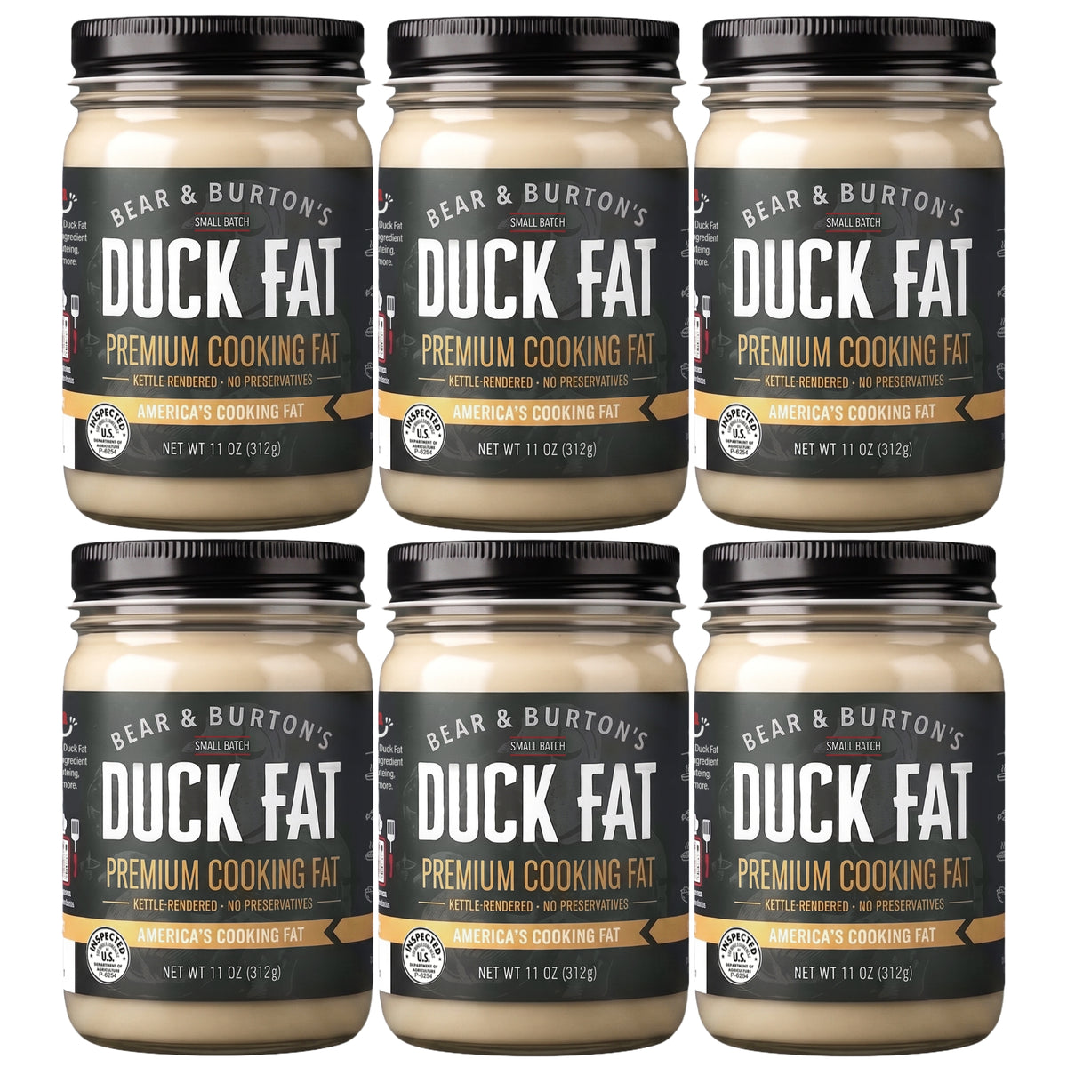 Bear & Burton's Duck Fat (6 pack)